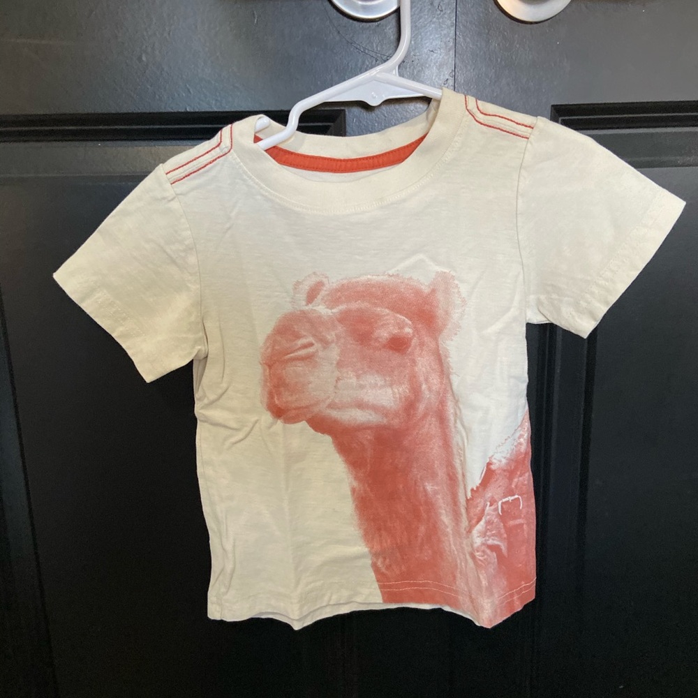 **SOLD ON X POST ** TEA camel shirt